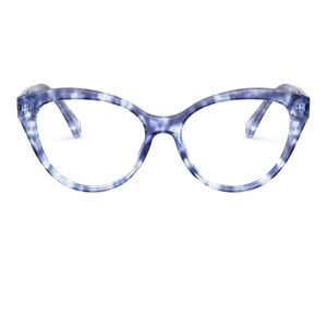 Ralph by Ralph Lauren Women's RA7116 Butterfly Prescription Eyewear Frames Blue